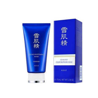 ✅พร้อมส่ง แท้ 💯🌈ส่งไว Kose Sekkisei Clear Whitening Mask 76 ml.