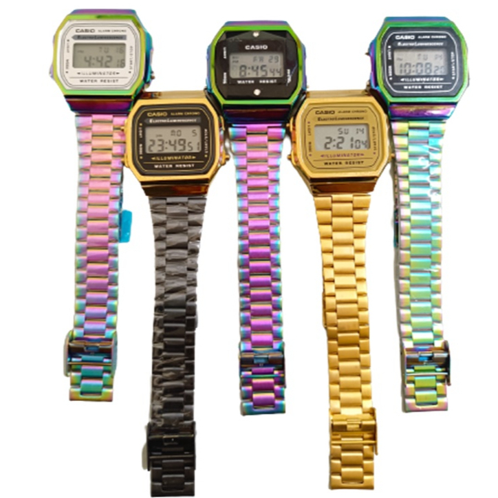 ฟรีกล่อง-casio-นาฬิกาคาสิโอผู้หญิง-กันน้ำ100-นาฬิกาแฟชั่น-นาฬืกาcasio