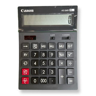 เครื่องคิดเลข Canon AS-2600 16 หลัก Canon Calculator 16 digits