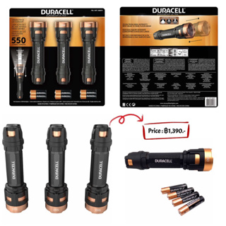 Duracell Durabeam Ultra LED Flashlight, 550 Lumens, 3-count