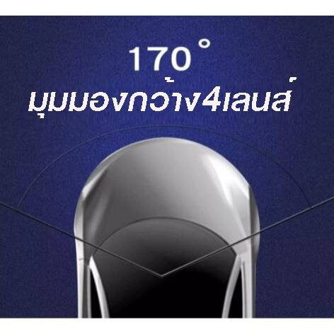 กล้องติดรถยนต์รุ่นgt100-super-hd-1296p-หน้า-หลัง-จอ4-นิ้วกล้องsonyกลางคืนชัดเจนhd-มีระบบwdr