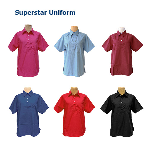 เสื้อพละนักเรียนผ้าโทเร-22สี-8ไซส์-กลุ่มสีที่3-เป็นชุดกีฬาสำหรับโรงเรียนมัธยม