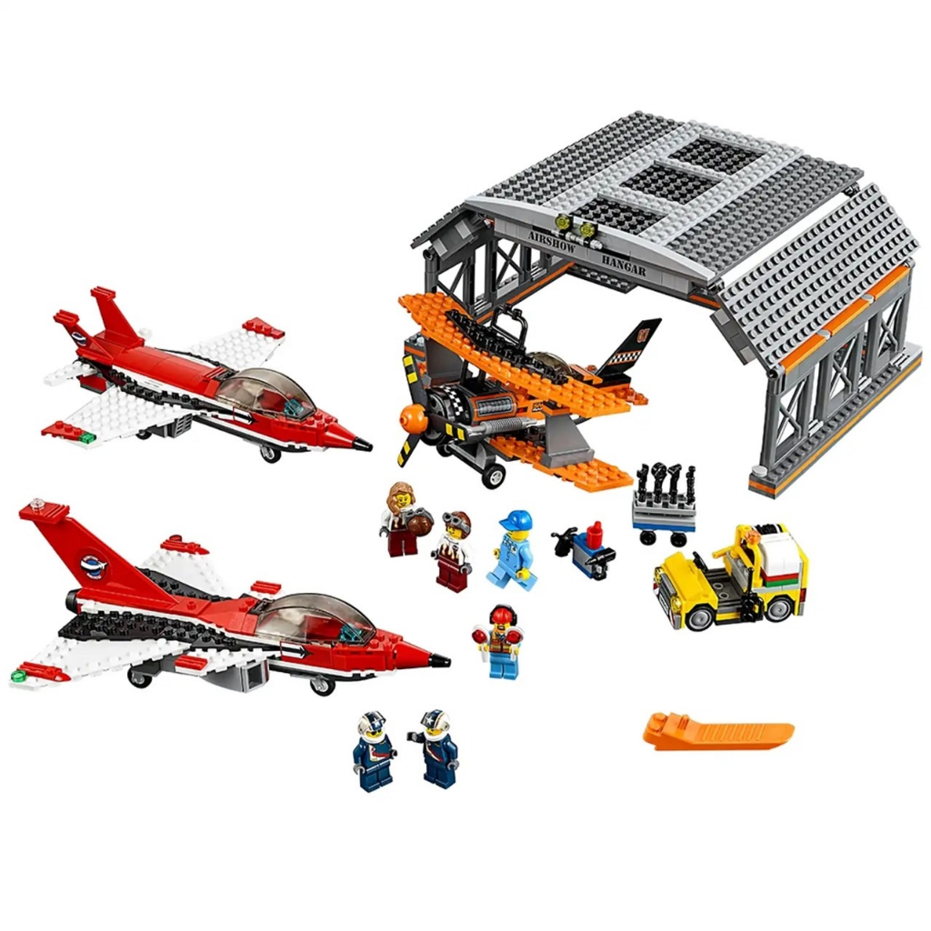 lego-city-60103-airport-air-show-เลโก้ใหม่-ของแท้-กล่องสวย-พร้อมส่ง