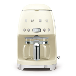 เครื่องชงกาแฟดริป Smeg 50s retro drip coffee machine in cream : DCF02CREU