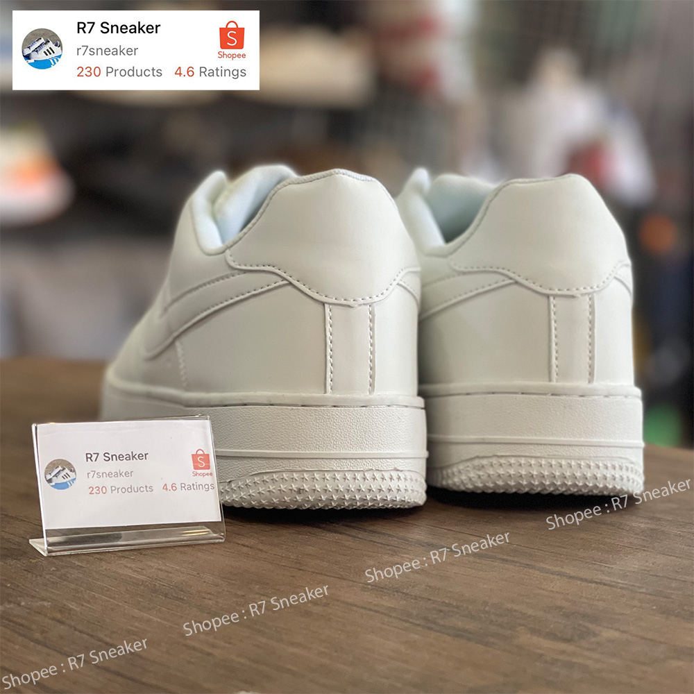 ภาพหน้าปกสินค้ารองเท้าผ้าใบ MKE White Lover จากร้าน r7sneaker บน Shopee