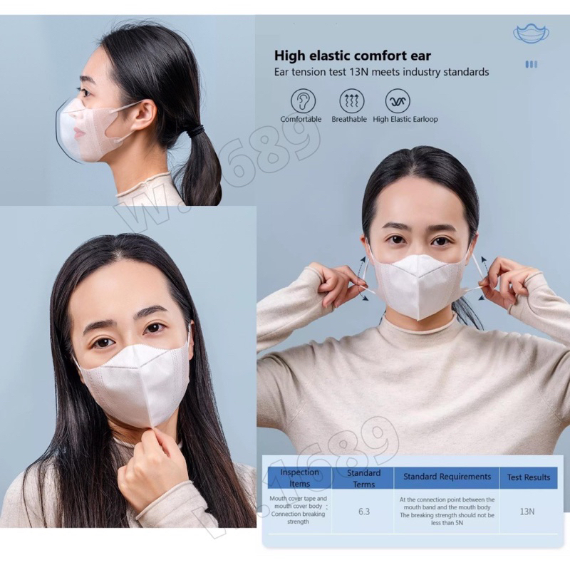 พร้อมส่ง-กล่อง50ชิ้น-หน้ากากอนามัยญี่ปุ่น-mask-3d-irishealthcare