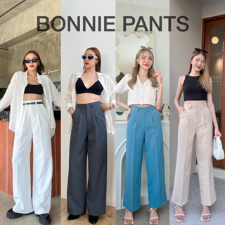 Bonnie Pants/กางเกงเอวสูงทรงกระบอก