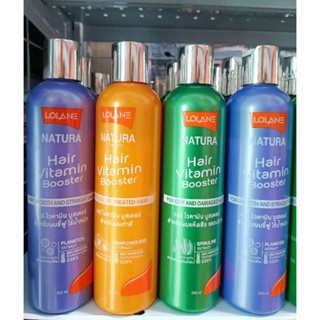 Lolane Natura hair vitamin booster โลแลน เนทูร่า แฮร์ ไวตามิน บูสเตอร์ 250 มล.