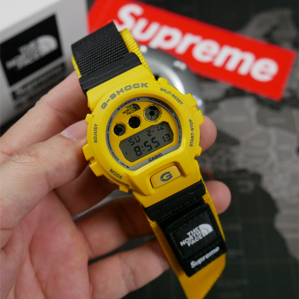 Supreme The North Face G-SHOCK yellow SUPREME, G-Shock, and North