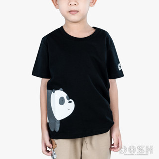 DOSH KIDS UNISEX T-SHIRTS WE BARE BEARS เสื้อยืดคอกลม แขนสั้น เด็กชาย-หญิง FBBBT5029-BL