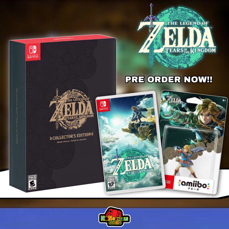 ภาพหน้าปกสินค้าTHE LEGEND OF ZELDA: TEARS OF THE KINGDOM US-ASIA,ENG จากร้าน non1987 บน Shopee