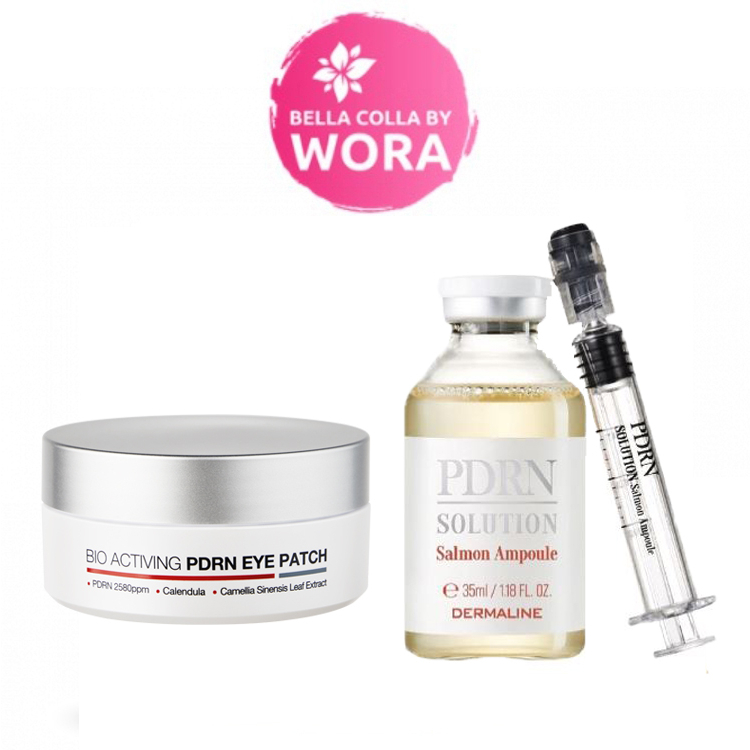 Dermaline korea PDRN Solution Salmon Ampoule Serum (35 ml.)&Dermaline ...