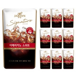 กาแฟเกาหลี พร้อมดื่ม  Jardin signature americano 230ml x 10 bags 한국 편의점 커피