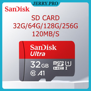 ภาพหน้าปกสินค้าSandisk Ultra Micro Memory Card  เมมโมรีการ์ด32GB/64GB/128GB  ความเร็ว120MB/sใช้ได้กับมือถือ คอมพิวเตอร์ SD Card 256G ที่เกี่ยวข้อง