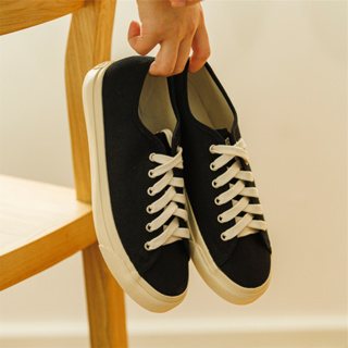 BIKK - รองเท้าผ้าใบ รุ่น "Moon" Black Sneakers Size 36-45