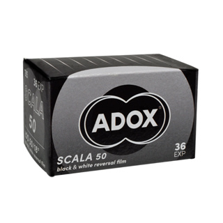 ฟิล์มขาวดำ Adox SCALA 50 35mm B&W Reversal Film 135-36 ฟิล์ม 135