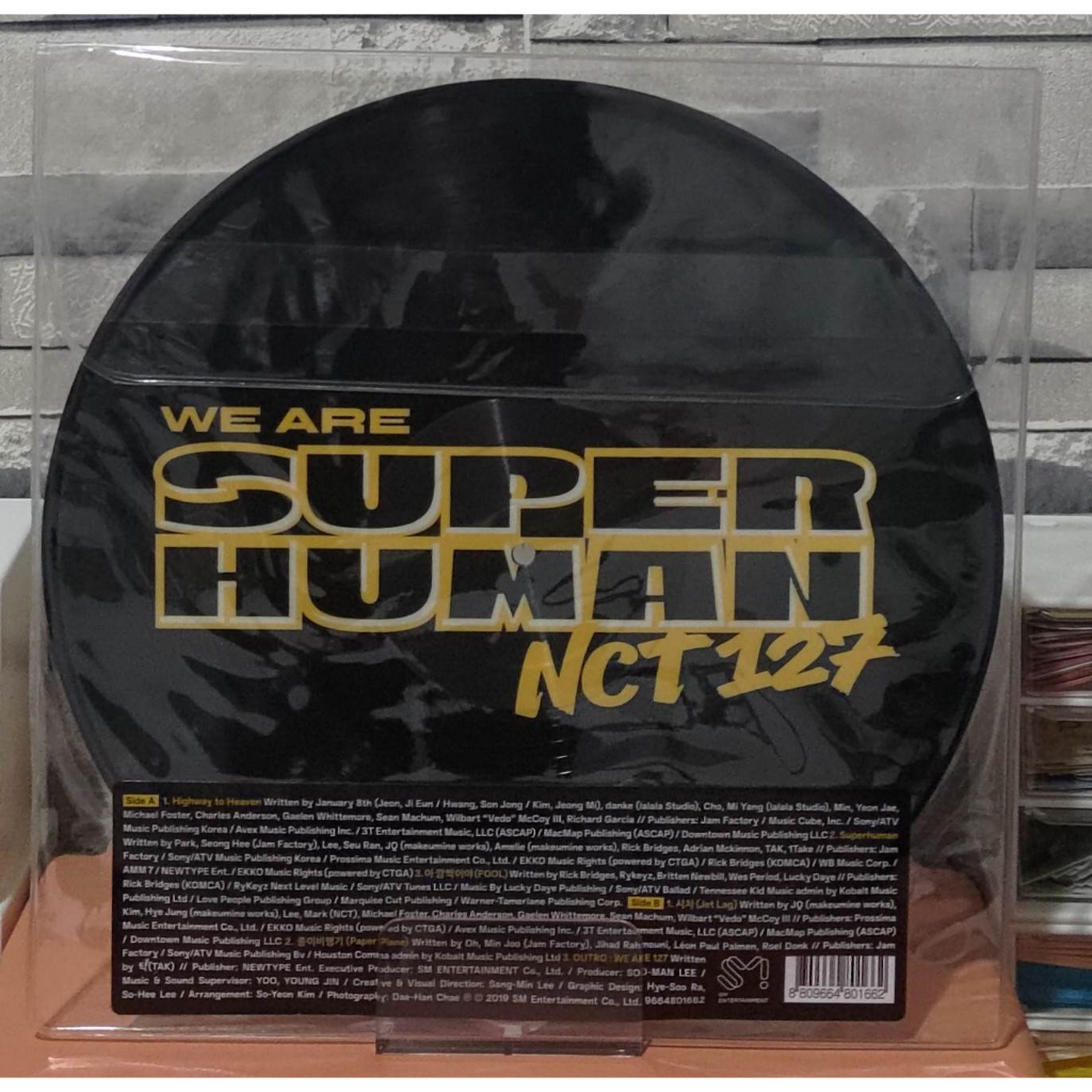 NCT127 ジェヒョン LP盤 SUPERHUMAN NCT 127 Jaehyun We Are