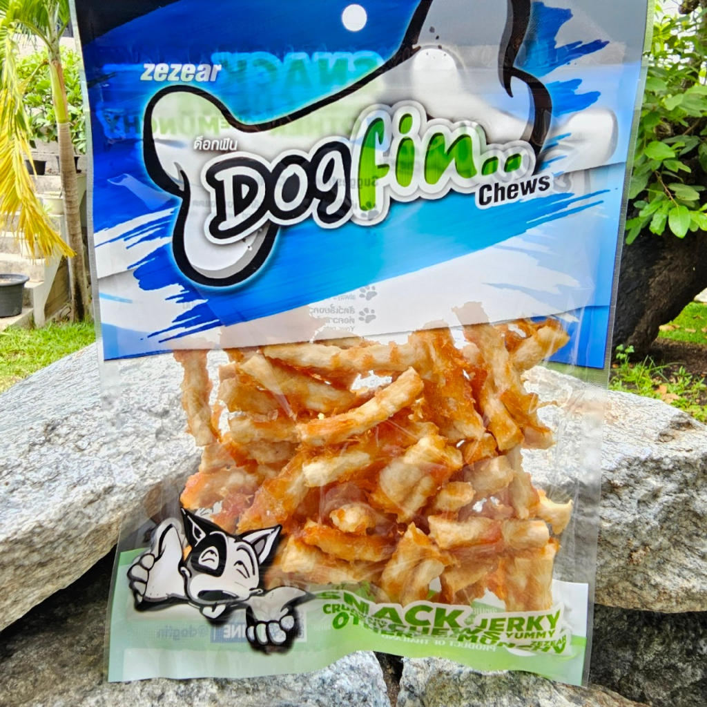 dogfin-ด็อกฟิน-ครั้นชี่-b-คลุกไก่-คลุกไก่ตับ-ขนมสำหรับสุนัขทุกสายพันธุ์