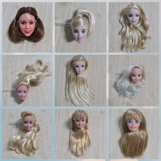 หัวบาร์บี้และตุ๊กตาอื่นๆ สินค้ามือ1และมือ2 สภาพดีมาก สวย Barbie doll