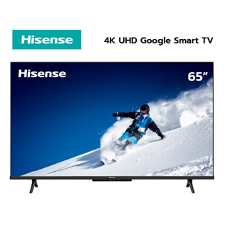 ภาพขนาดย่อของภาพหน้าปกสินค้าHisense TV 65E7H ทีวี 65 นิ้ว Google TV 4K Ultra HD Hand-free Voice Control smart tv Youtube Netflix with DVB-T2 / USB2.0 / HDMI /AV จากร้าน hisense_official_shop บน Shopee