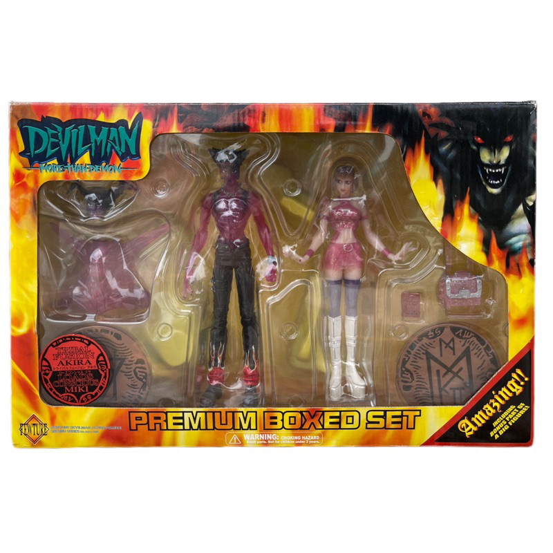 💥Devilman action figure Akira Fudo & Miki / Premium Box | Shopee Thailand