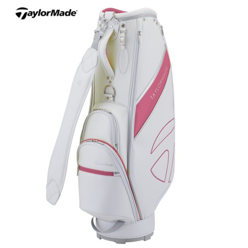 11golf-ถุงกอล์ฟ-golf-bag-taylormade-women-s-metal-t-caddy-bag-pink-สินค้าจากแบร์น-taylormade-แท้-100-รหัส-n94260