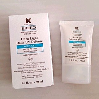 คิวส์ กันแดดเจล Kiehl’s Ultra Light Daily Uv Defense Aqua Gel SPF 50 PA++++30 ml