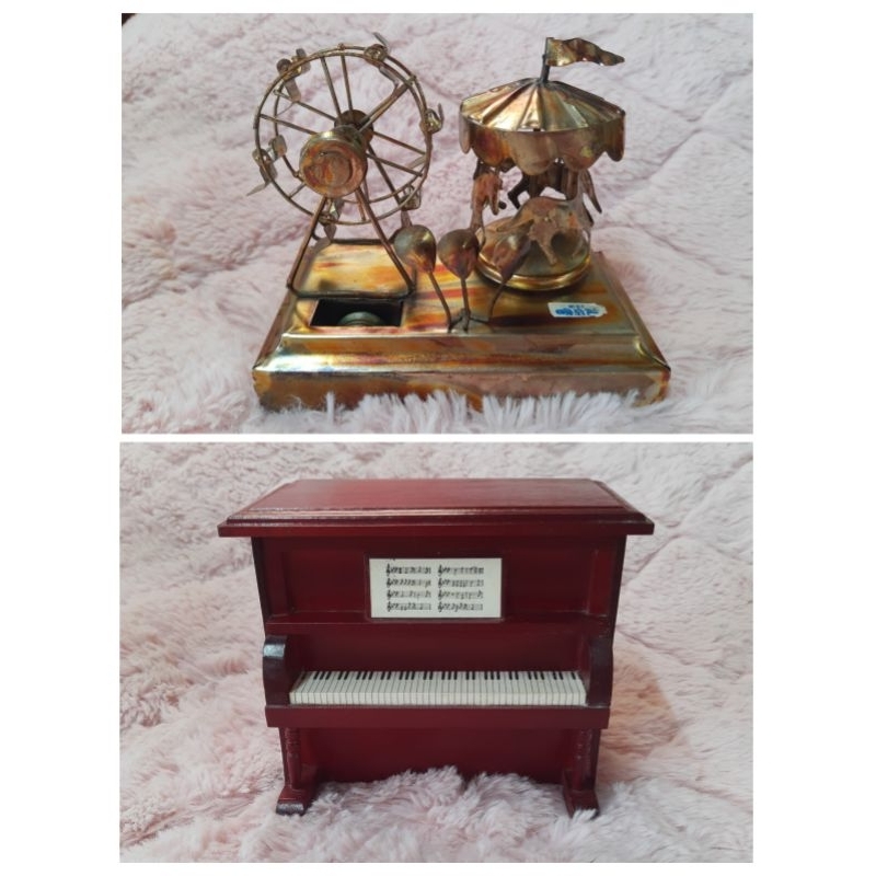 Sankyo Music box กล่องดนตรีสุดคลาสสิค Made in Japan Shopee Thailand