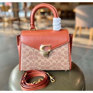 COACH SAMMY TOP HANDLE IN SIGNATURE