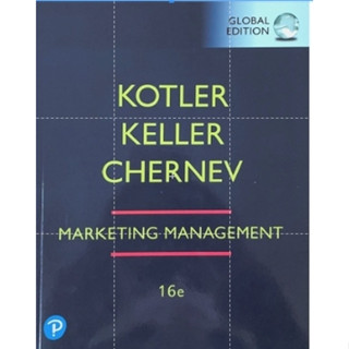 [ศูนย์หนังสือจุฬาฯ]9781292404813 MARKETING MANAGEMENT (GLOBAL EDITION) / PHILIP KOTLER