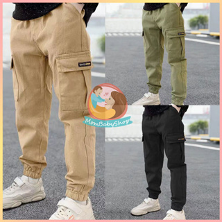 กางเกงขายาว กางเกงขายาวเด็กผู็ชาย สินค้ามี3สีให้เลือก สินค้าพร้อมส่ง สินค้าส่งจากไทย