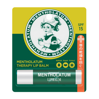 Mentholatum Therapy Lip Balm SPF15 3.5 G เมนโทลาทั่ม เธอราพี ลิป บาล์ม SPF15 3.5 กรัม