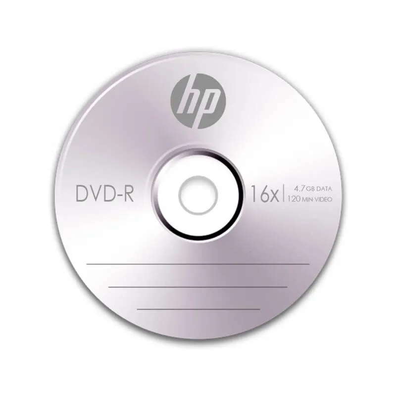 แผ่น CD-R /DVD-R ยี่ห้อ HPความจุ 700MB/4.7GB Pack 50 แผ่น. | Shopee ...
