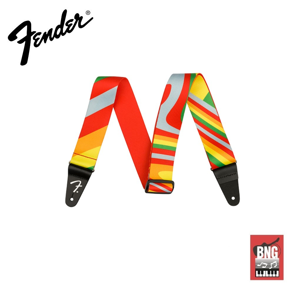 fender-george-harrison-rocky-polyester-strap-สายสะพายกีตาร์-ยี่ห้อเฟนเดอร์-แข็งแรง-ทนทาน