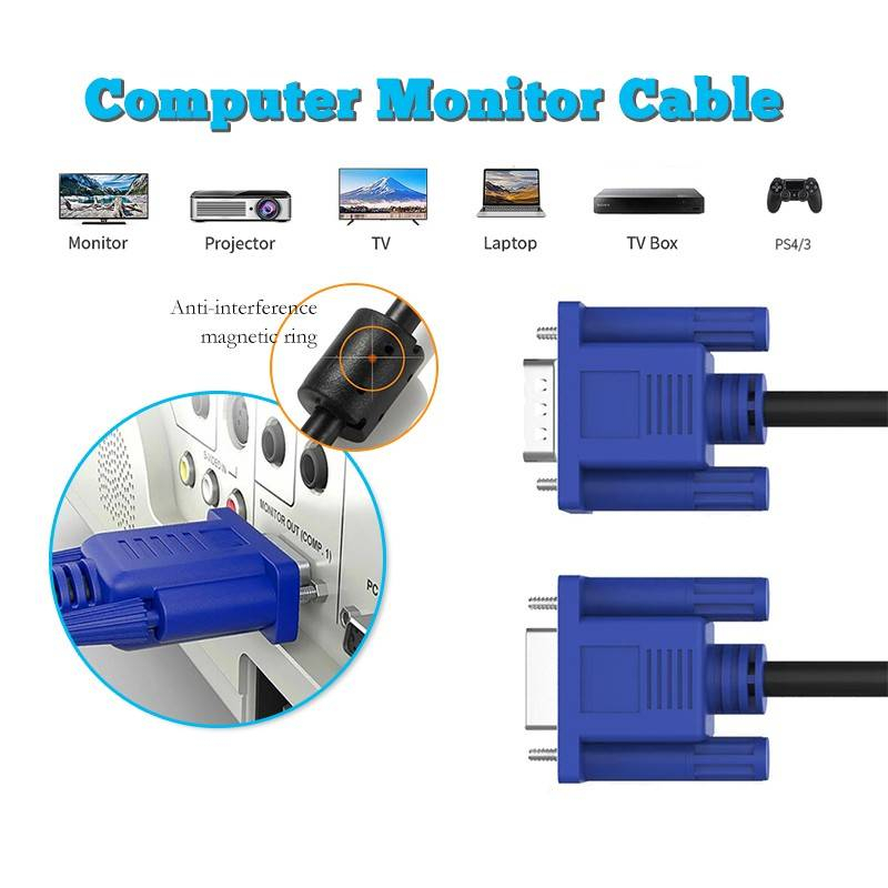 vga-cable-1-5m-สายต่อจอ-สายต่อ-monitor-สายต่อจอคอม