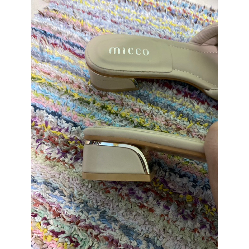 ส่งต่อ-micco-รองเท้าแตะนุ่มนิ่ม-สี-beige-size39