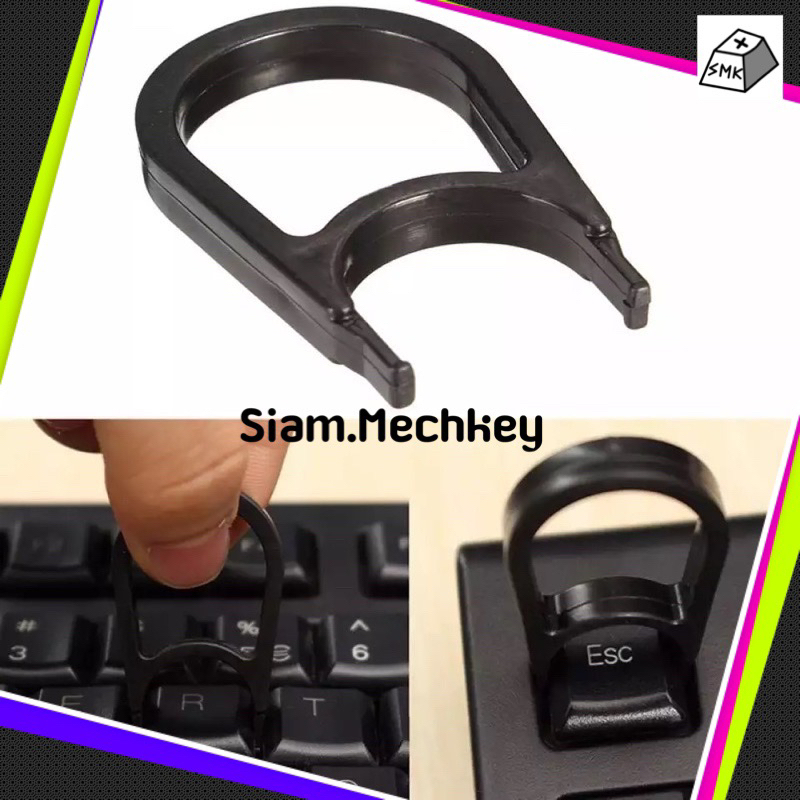 ภาพสินค้าพร้อมส่งที่ไทย(s) ที่ดึงคีย์แคป keycap puller สำหรับ mechanical keyboard จากร้าน siam.mechkey บน Shopee ภาพที่ 4