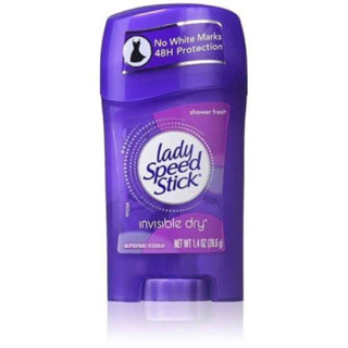 Lady Speed Stick Invisible Dry Shower Fresh Antiperspirant Deordorant for Women 39.6g.