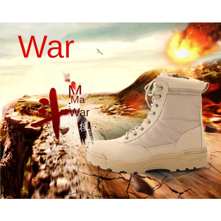 ภาพสินค้ารองเท้าทหารรองเท้าต่อสู้รองเท้าหิมะรองเท้ายุทธวิธี รองเท้าทะเลทรายและรองเท้าป่ารองเท้ากีฬาความปลอดภัย จากร้าน lypnbcdvs6 บน Shopee ภาพที่ 7