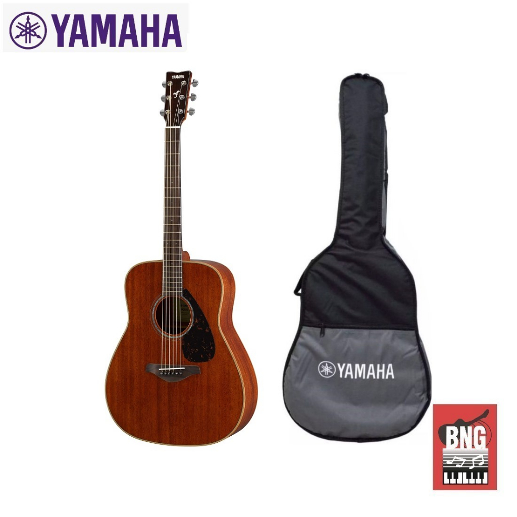 yamaha-fg850-กีตาร์โปร่งแบรนด์ดัง-ยอดฮิจ-ไม้แท้-เสียงดี-คุณภาพเยี่ยม-แถมกระเป๋า-yamaha