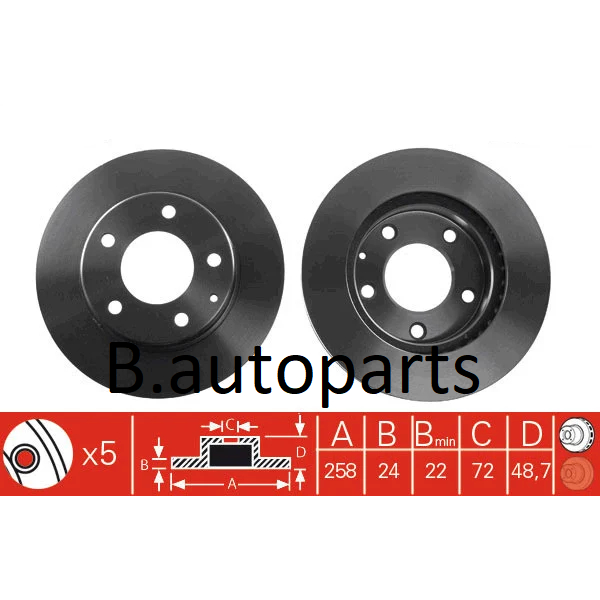 จานเบรคหน้า-mazda-626-cronos-ge-1991-1997-gf-gw-1997-2002-mx-6-ge-1992-1997-runstop-คู่