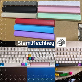 สินค้า พร้อมส่งที่ไทย Spacebar 6.25u 9สี วัสดุ PBT หนา 1.5 mm. Keycaps OEM Profile สวยงามเหมาะกับ Mechanical Keyboard ทุกยี่ห้อ