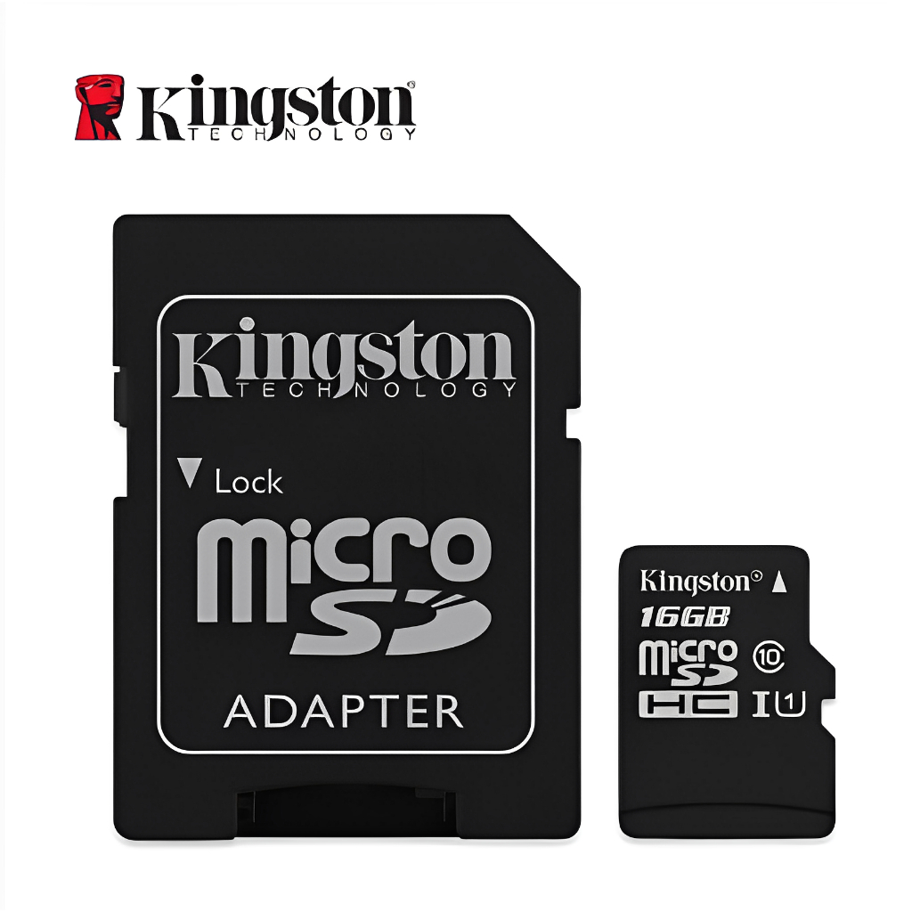 kingston-micro-sd-card-16gb-32gb-class-10-uhs-i-micro-sd-card-faster-สินค้าแท้พร้อมส่ง