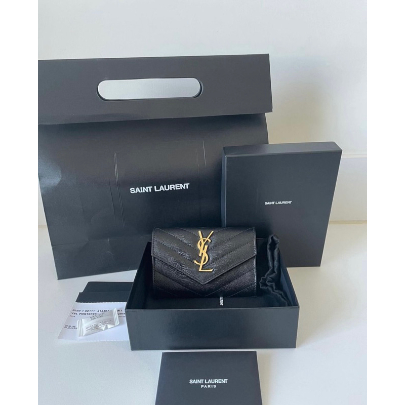 Ysl envelope wallet Y.21 ghw Shopee Thailand
