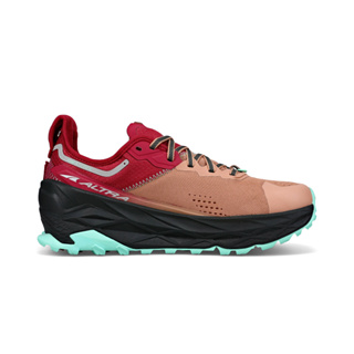 ALTRA OLYMPUS 5 WOMEN BROWN/RED - รองเท้าวิ่งเทรลผู้หญิง ซัพพอร์ตสูง
