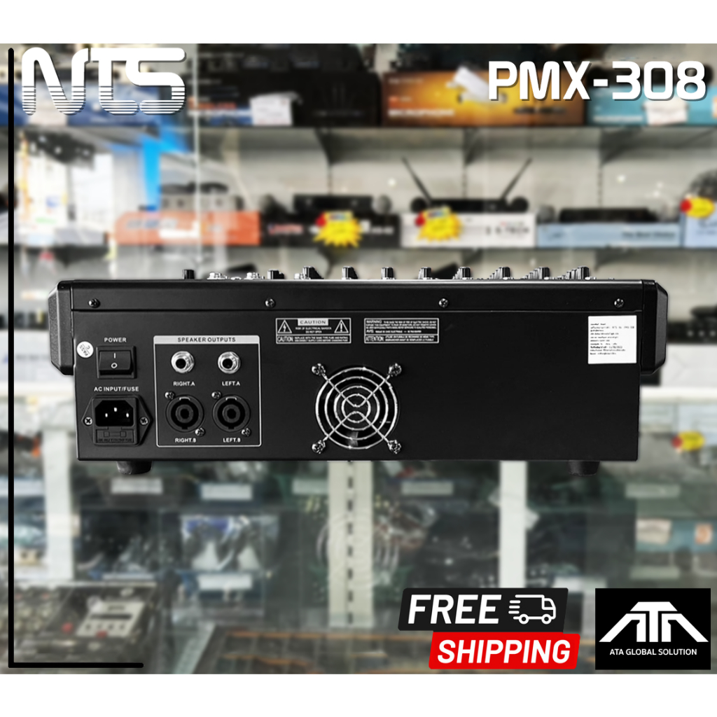 เพาเวอร์มิกเซอร์-nts-pmx-308-เพาเวอร์มิกเซอร์-7-โมโน-1-สเตอริโอ-fx-usb-bt-เพาเวอร์แอมป์-100-วัตต์-พร้อม-usb-interfac