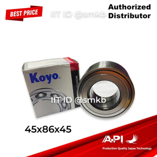 Koyo DAC4586W-2CS69 ลูกปืนล้อหน้า TOYOTA CAMRY ACV41L 2006- (90369-T0004)  Camry ACV51,ACV41 Hybrid RX300,350,400 โตโยต้