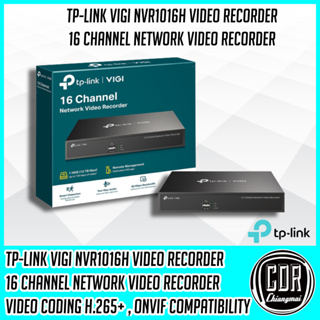 [ส่งฟรี]เครื่องบันทึก NVR TP-LINK (VIGI NVR1016H) VIGI 16 Channel Network Video Recorder (รับประกัน SYNNEX)