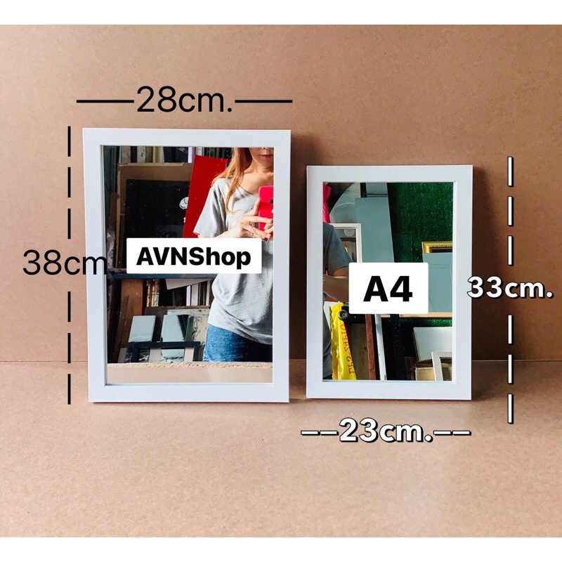 กระจกเงาแต่งหน้า-กระจกเงาตั้งโต๊ะ-กระจกเงามินิมอล-แต่งบ้าน-แต่งคอนโด