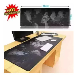 แผ่นรองเม้าส์ ลายแผนที่โลก World Map Mouse Pad